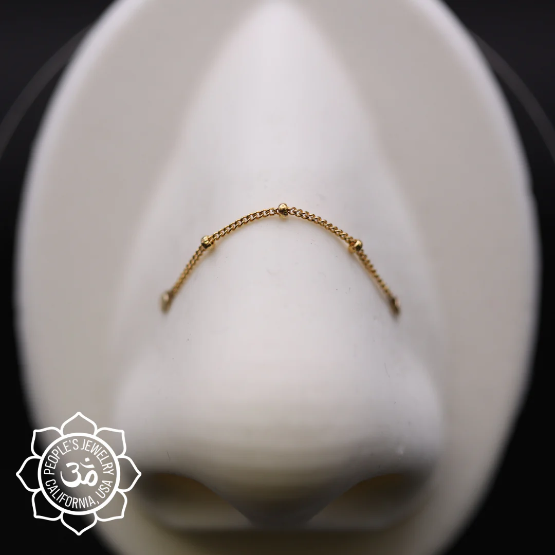 14k Gold Filled Satellite Chain
