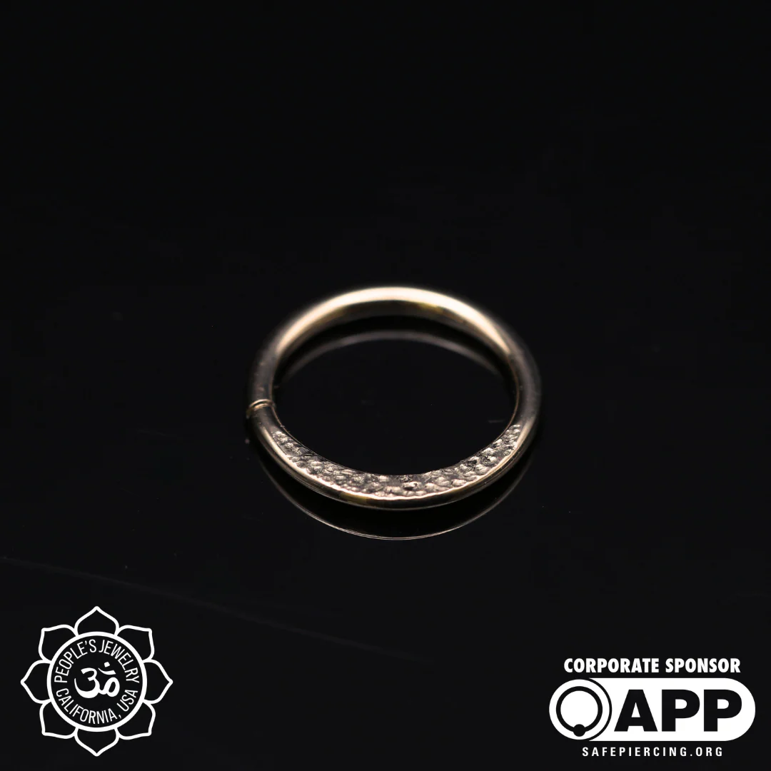 14k Gold Flattened Rings - People's Jewelry - Image 2