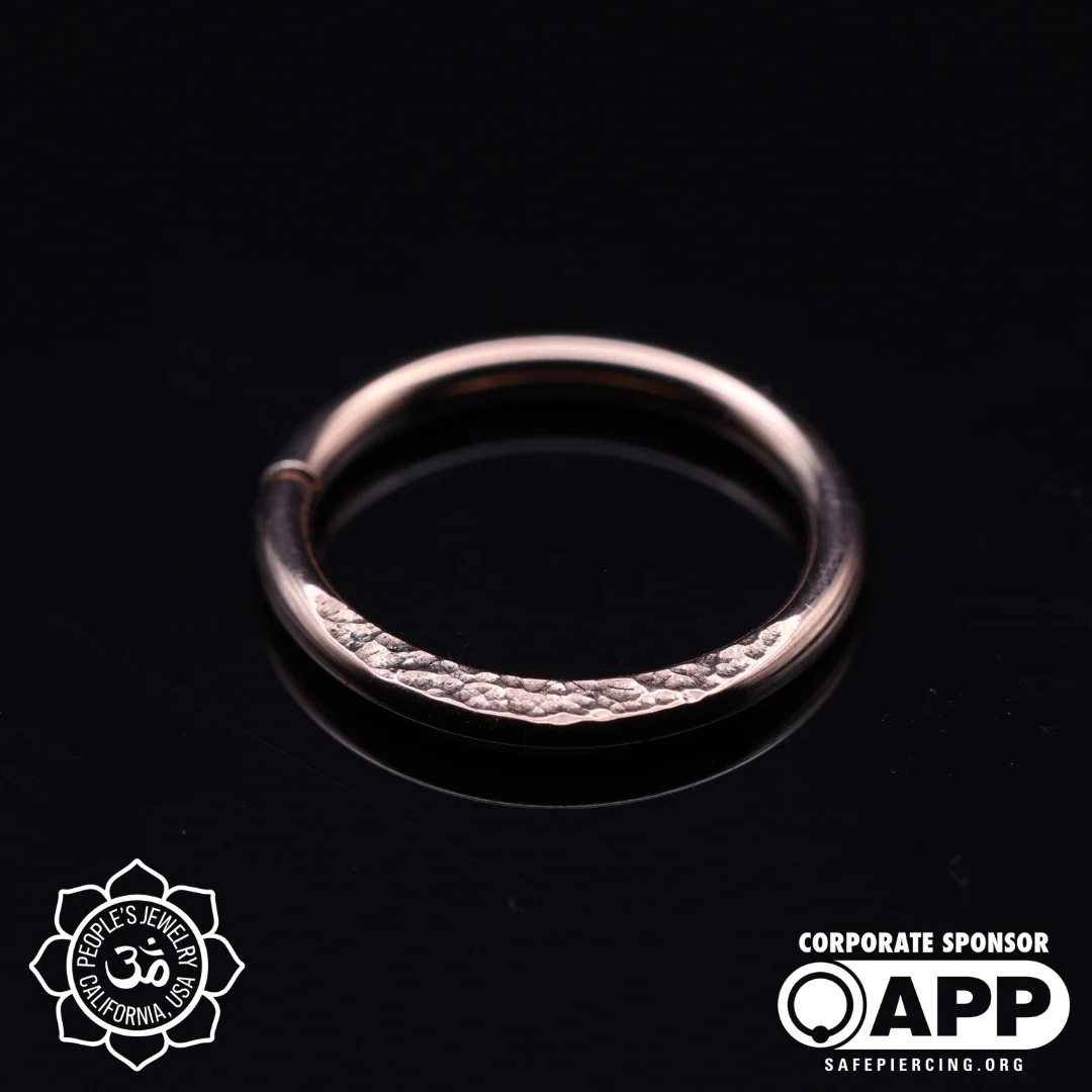 14k Gold Flattened Rings - People's Jewelry - Image 5