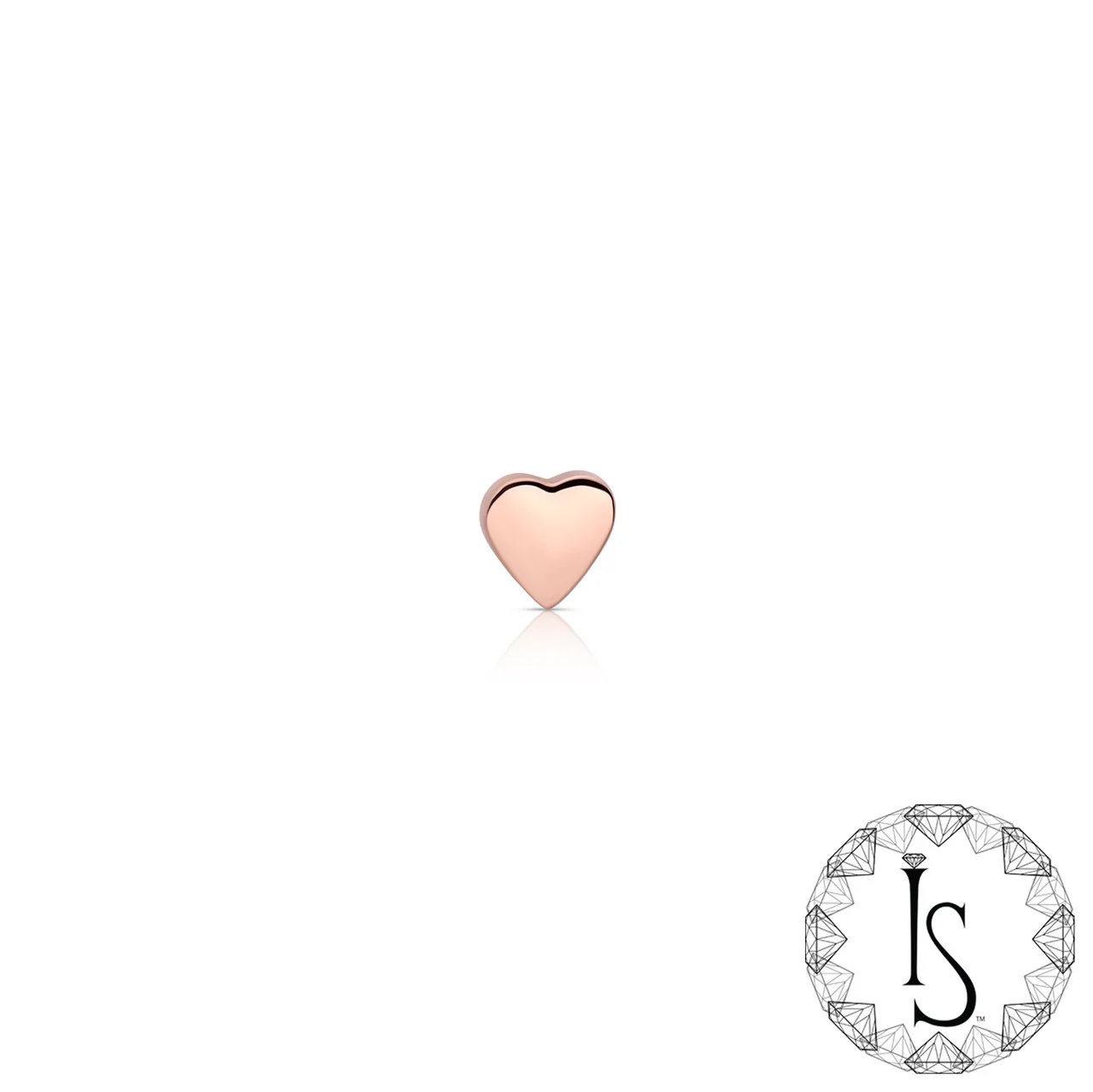 18k Gold Heart End - Industrial Strength - Image 2