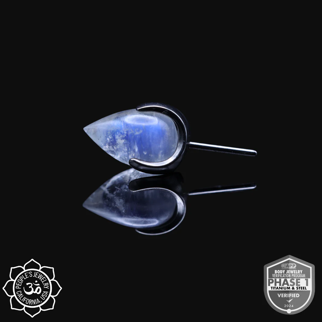 Claw-Set Natural Stone 4mm Bullets by Peoples Jewelry - Image 8