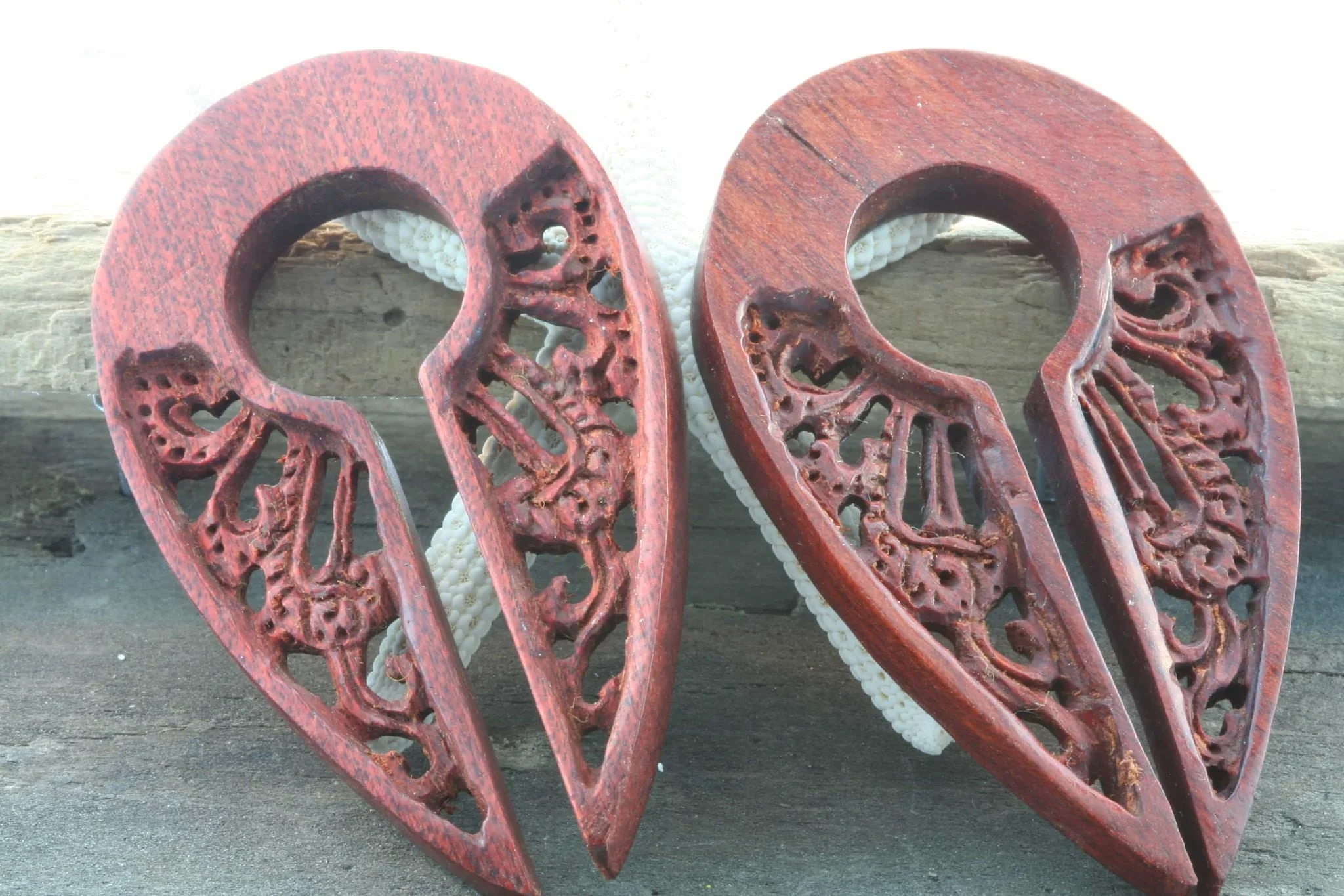 Bloodwood Keyhole Designs by Peoples Jewelry
