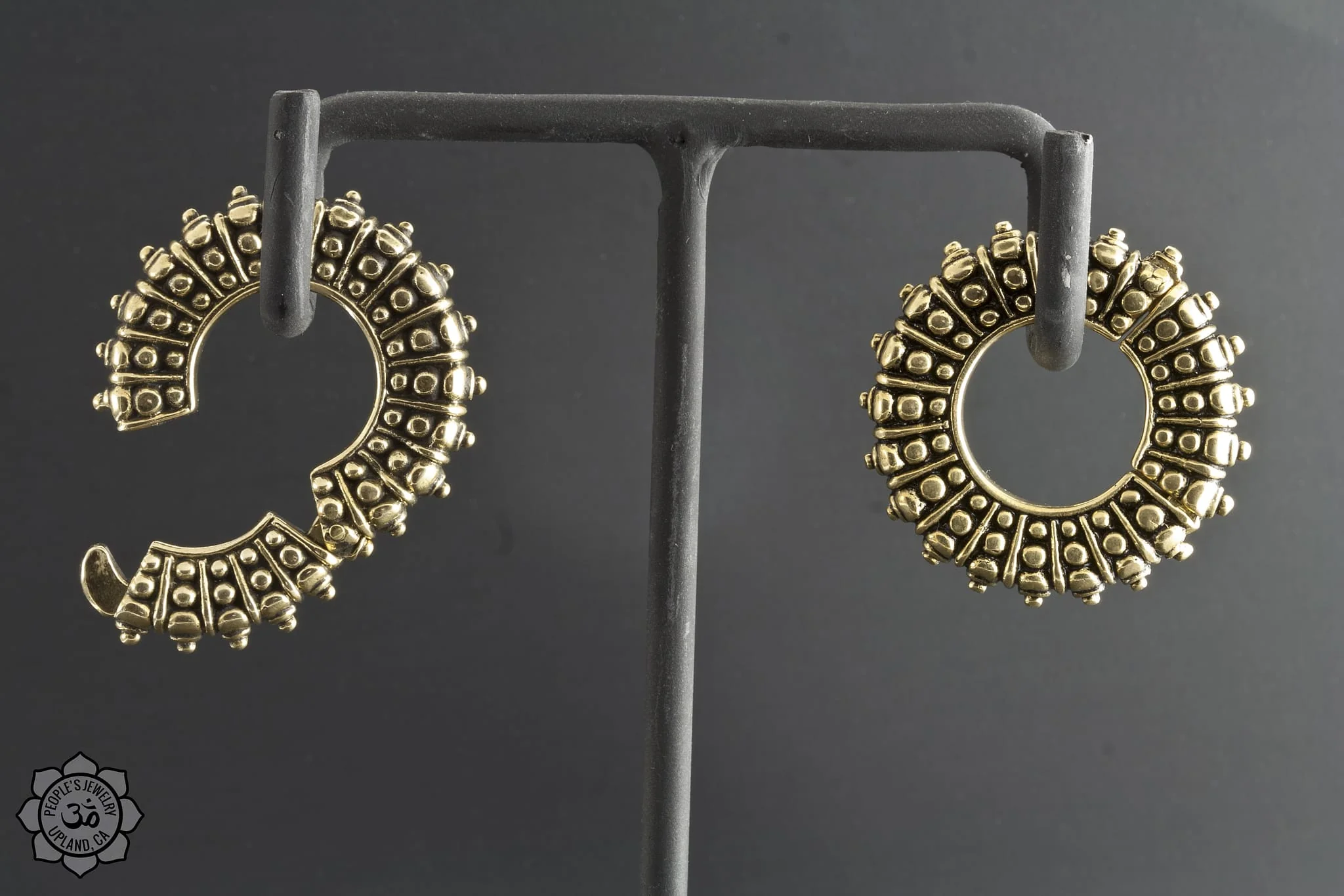 Brass Beaded Wheel Clickers by Peoples Jewelry - Image 2