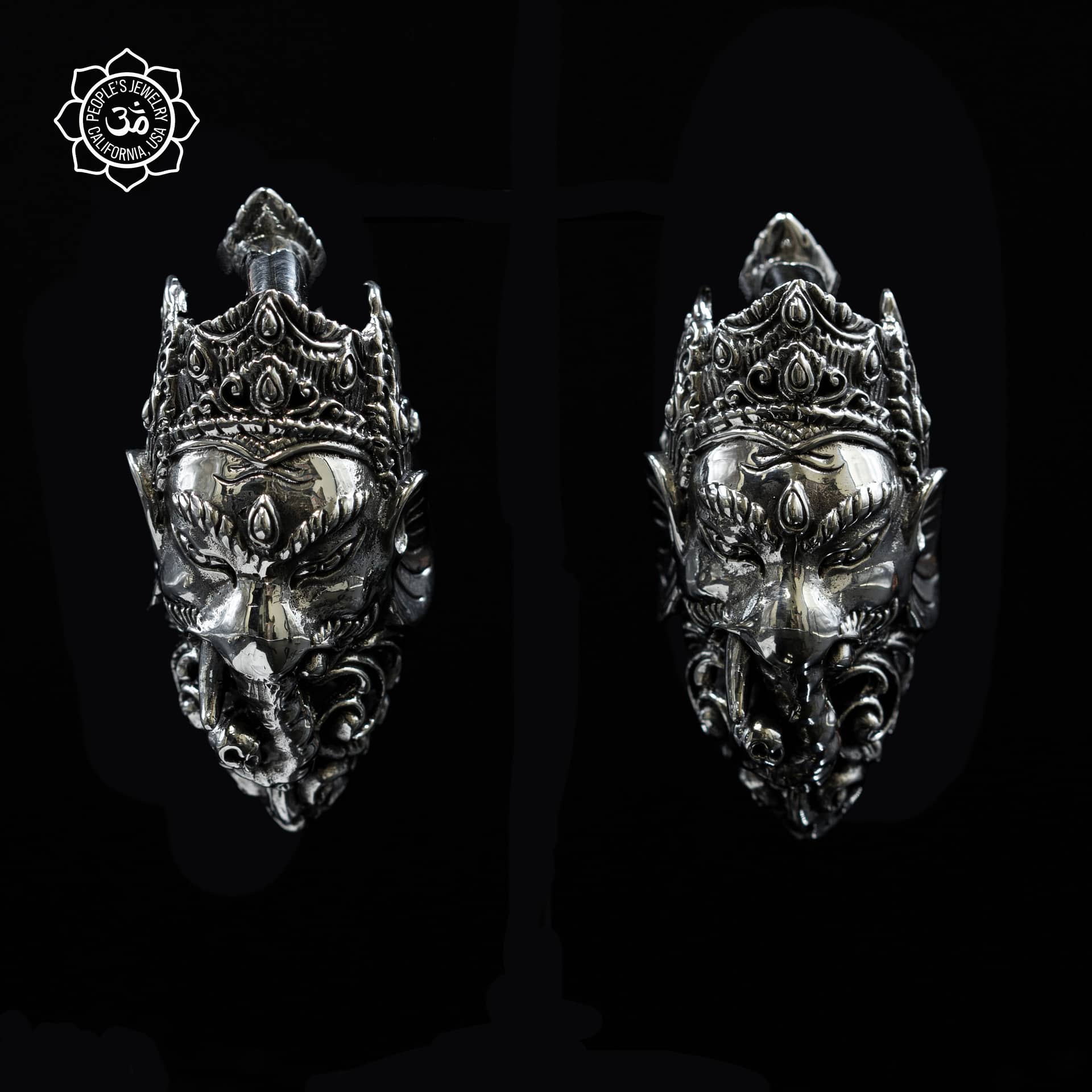 Brass Ganesha Weights by Peoples Jewelry