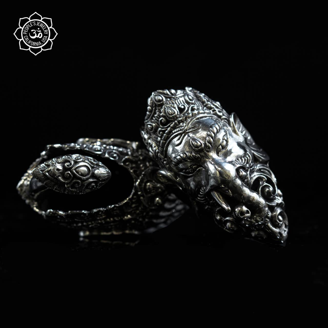 Brass Ganesha Weights by Peoples Jewelry - Image 2