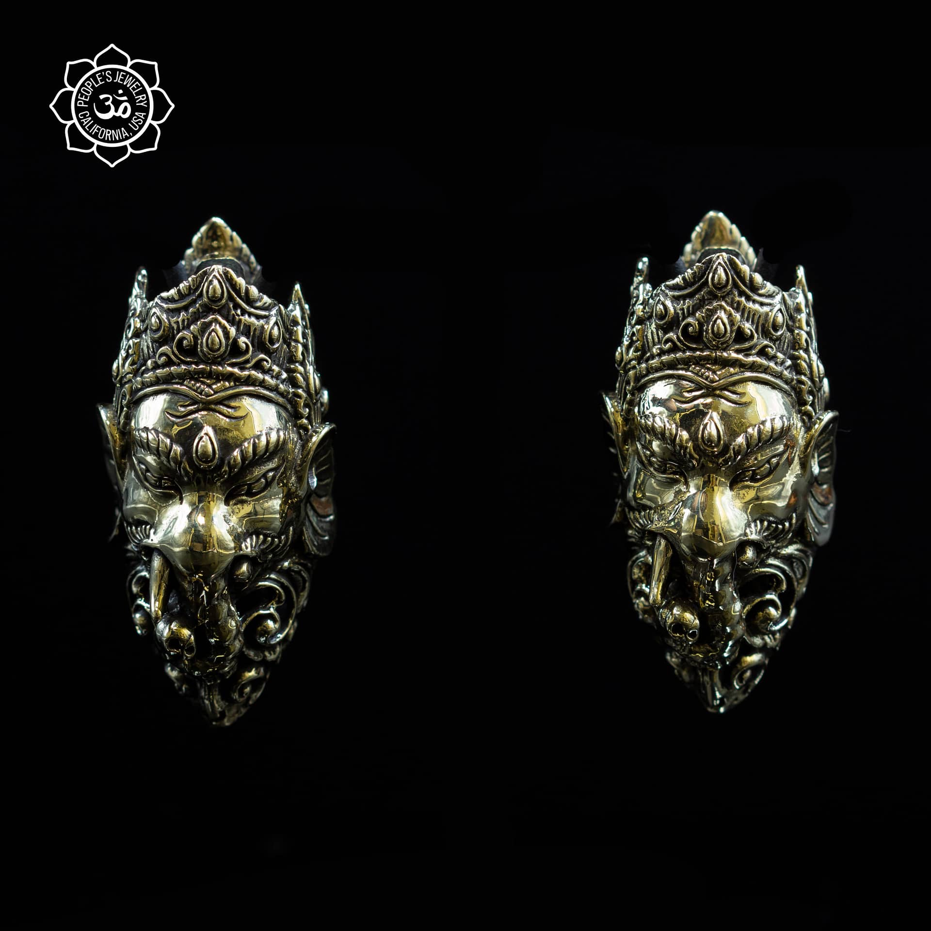 Brass Ganesha Weights by Peoples Jewelry - Image 3