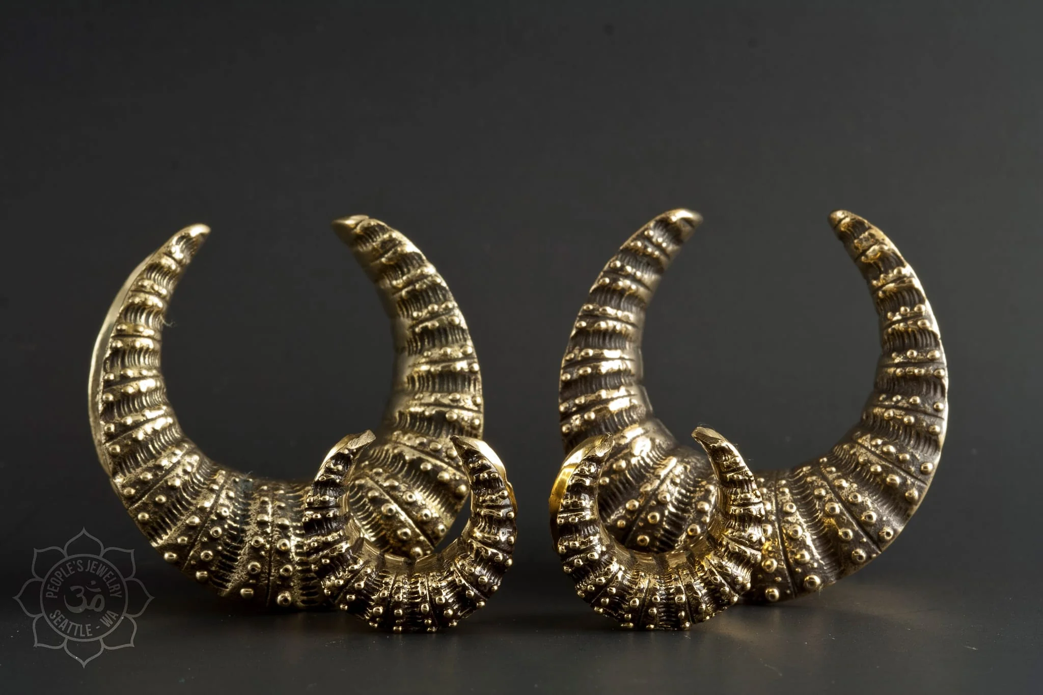 Brass Reptile Saddle Spreaders by Peoples Jewelry - Image 3