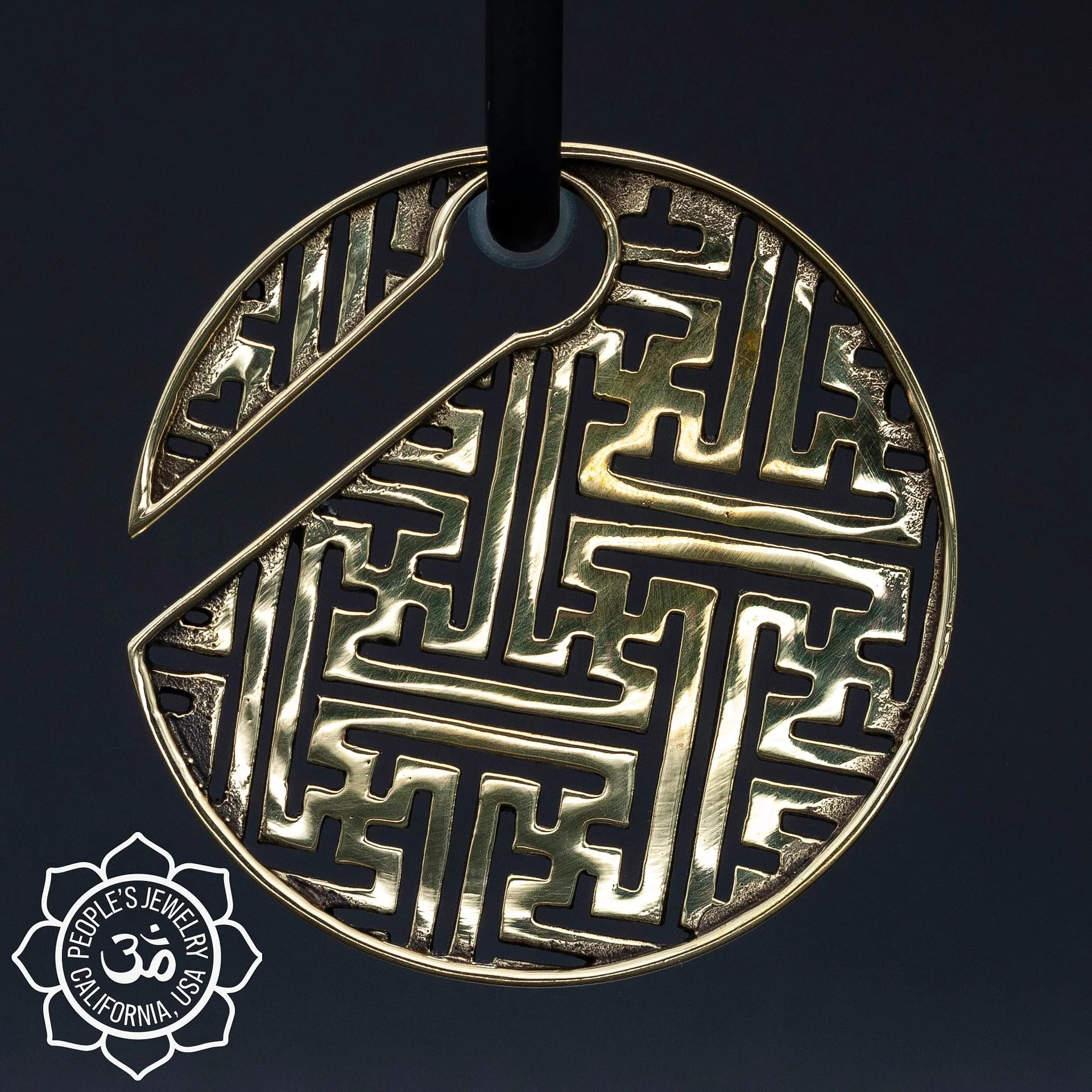 Brass Sayagata Weights by Peoples Jewelry - Image 2