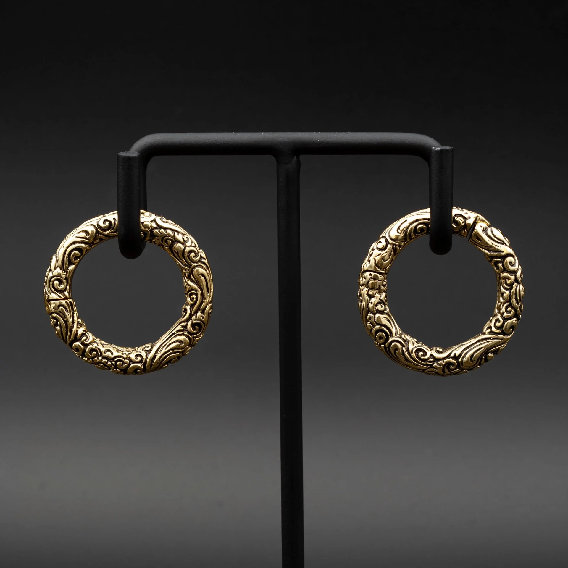 Brass Secret Garden Weights by Peoples Jewelry - Image 2