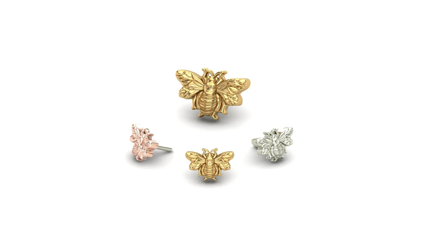 Bumblebee - Mushroom Body Jewelry