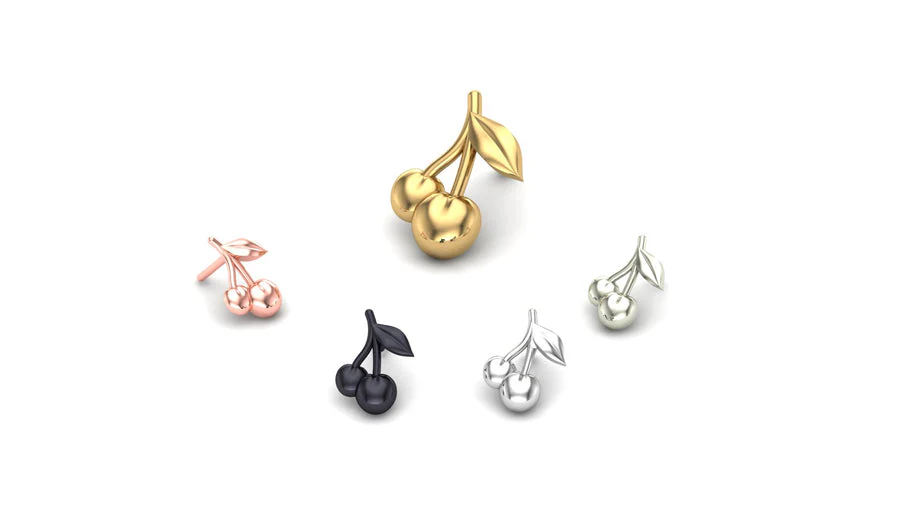 Cherry - Mushroom Body Jewelry
