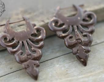 Coconut Pin Earrings - Image 4