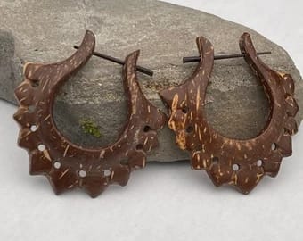 Coconut Pin Earrings - Image 5