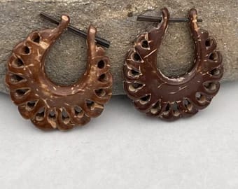 Coconut Pin Earrings - Image 7