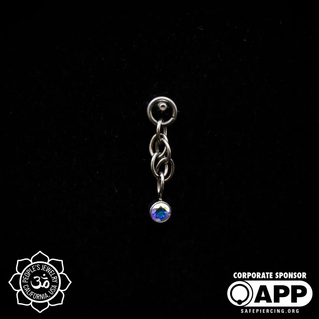 Gem Chain Dangles - People's Jewelry - Image 2