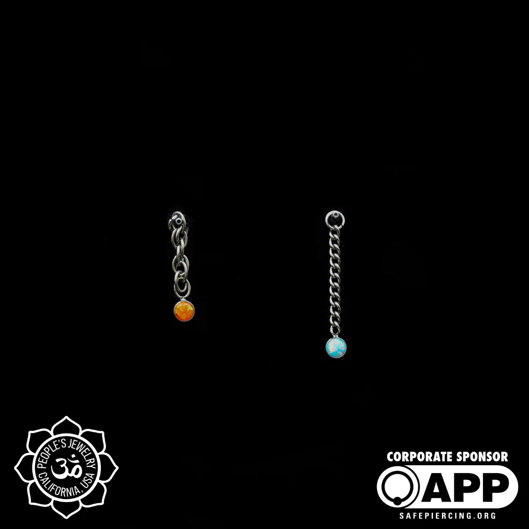 Gem Chain Dangles - People's Jewelry - Image 4