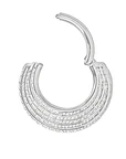 Diablo Organics - Titanium Five Stack Clicker - Clear CZ - Image 2