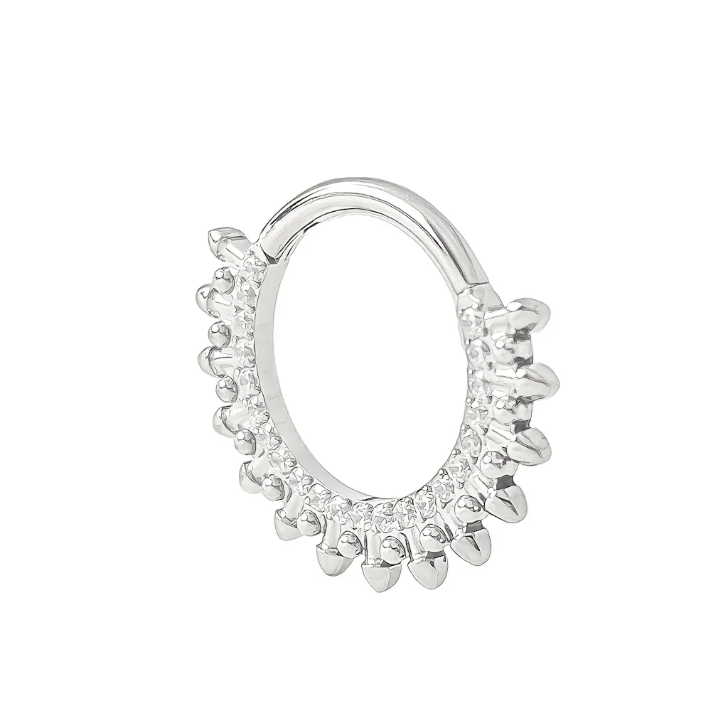 Diablo Organics - Titanium Sun Clicker - Clear CZ - Image 3