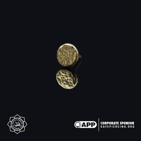 14k Gold Disk Ends by Peoples Jewelry - Image 6