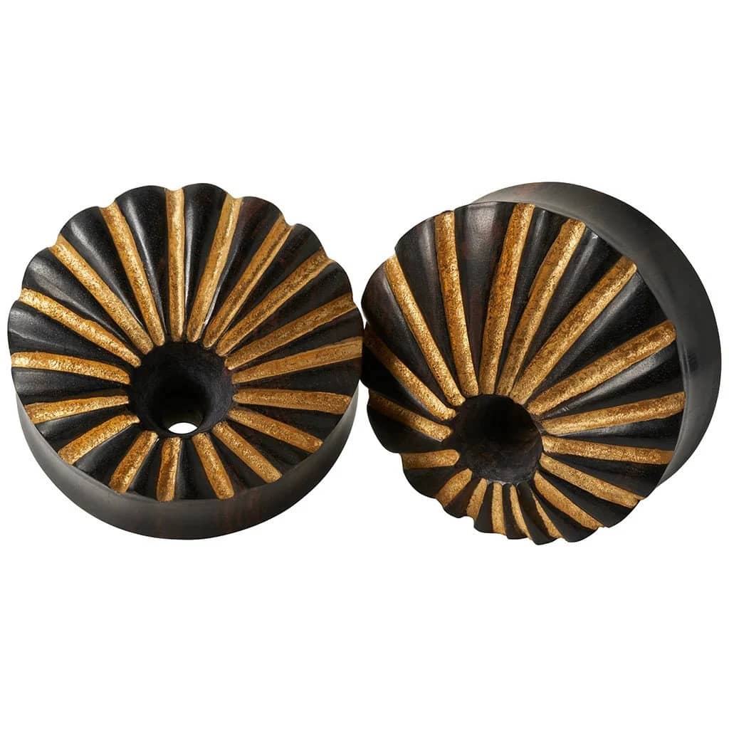 Ebony Rising Sun Eyelets by Diablo Organics - Image 2