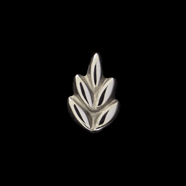 Fern Titanium Threadless End by Khrysos