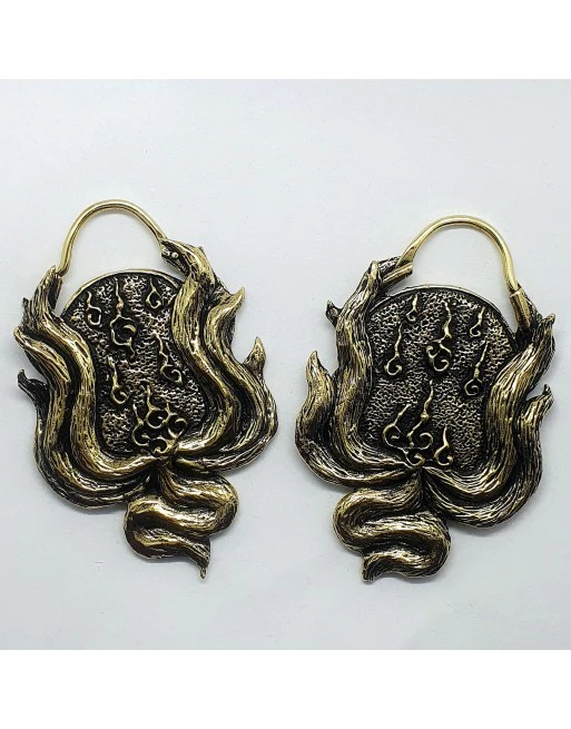 Fox Fire Earrings (Stretched) - Image 2
