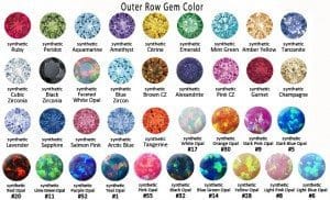 Gemmed Oval Eyelets by Anatometal - Image 3
