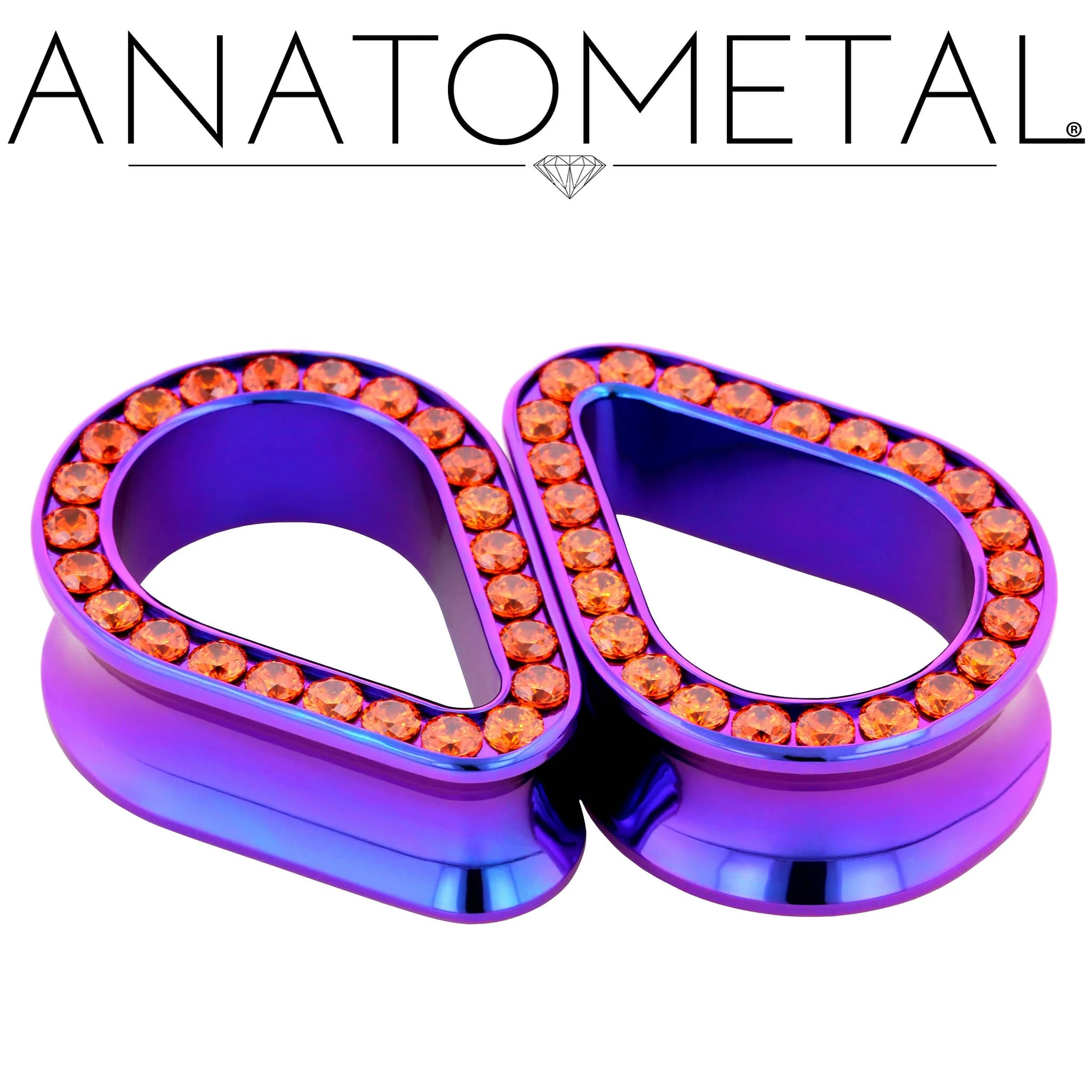 Gemmed Teardrop Eyelets by Anatometal - Image 12