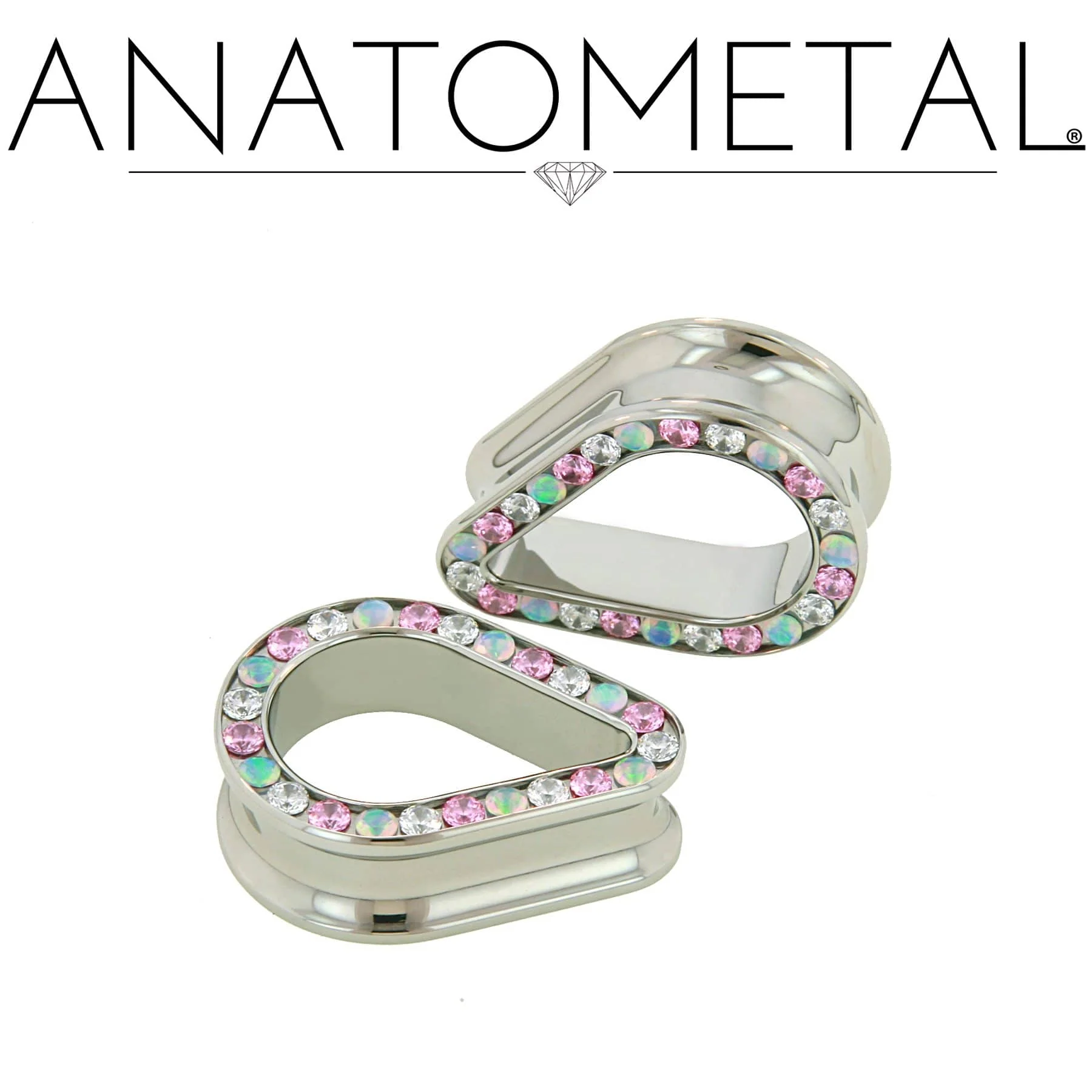 Gemmed Teardrop Eyelets by Anatometal - Image 16