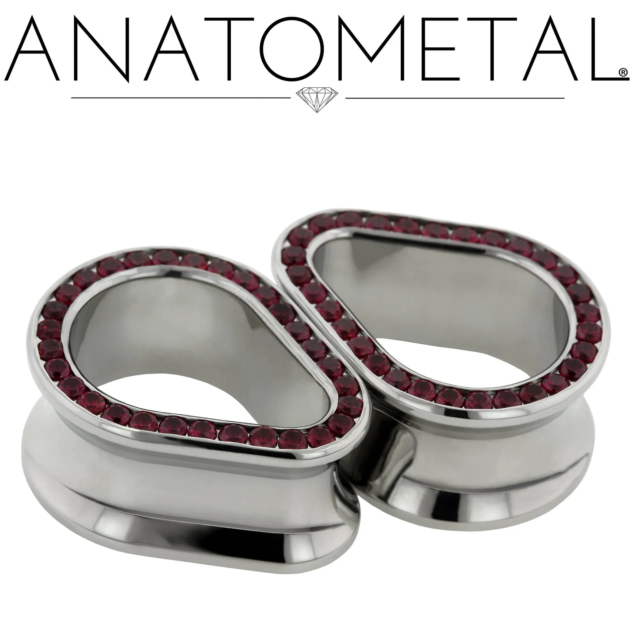 Gemmed Teardrop Eyelets by Anatometal - Image 6