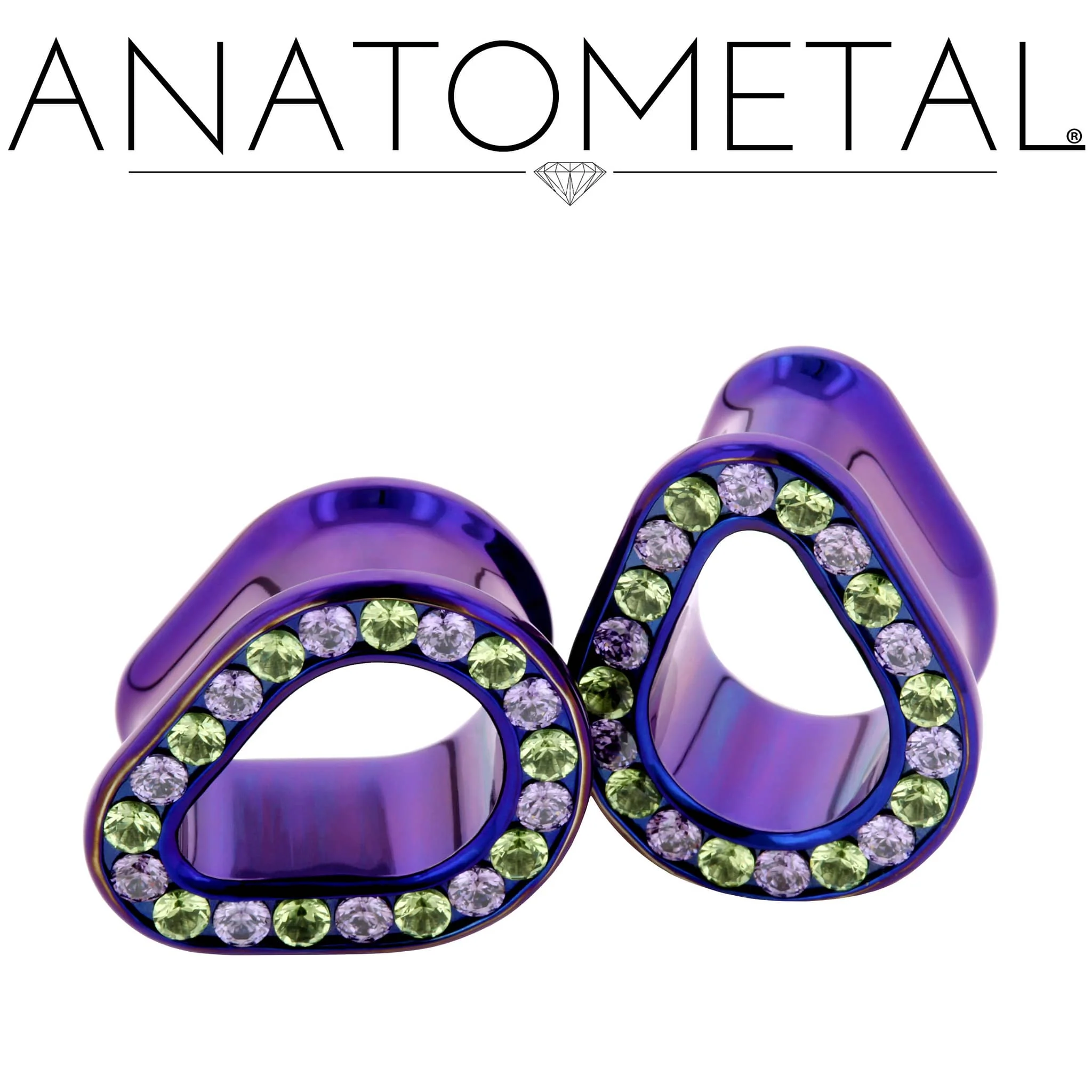 Gemmed Teardrop Eyelets by Anatometal - Image 7