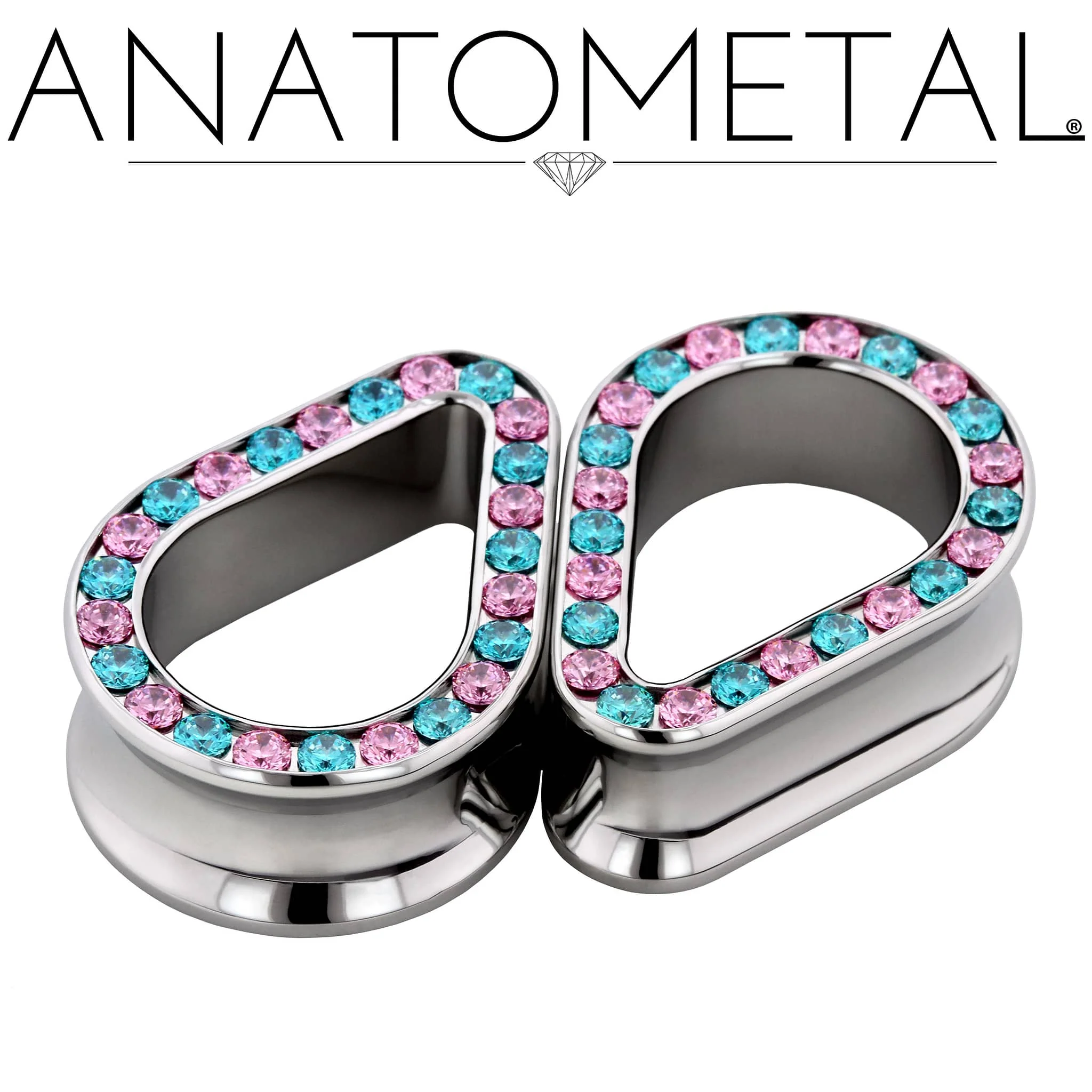 Gemmed Teardrop Eyelets by Anatometal - Image 9