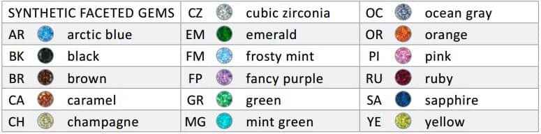 Neometal - Gold Bezel-Set Faceted Gems - Image 3