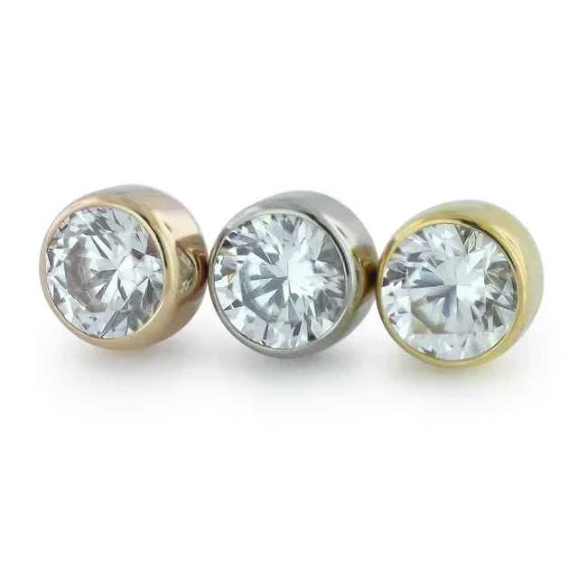 Neometal - Gold Bezel-Set Faceted Gems - Image 4