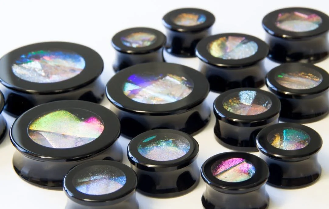 Gorilla Glass Double Flared Hagakure Shogun Plugs - Image 2