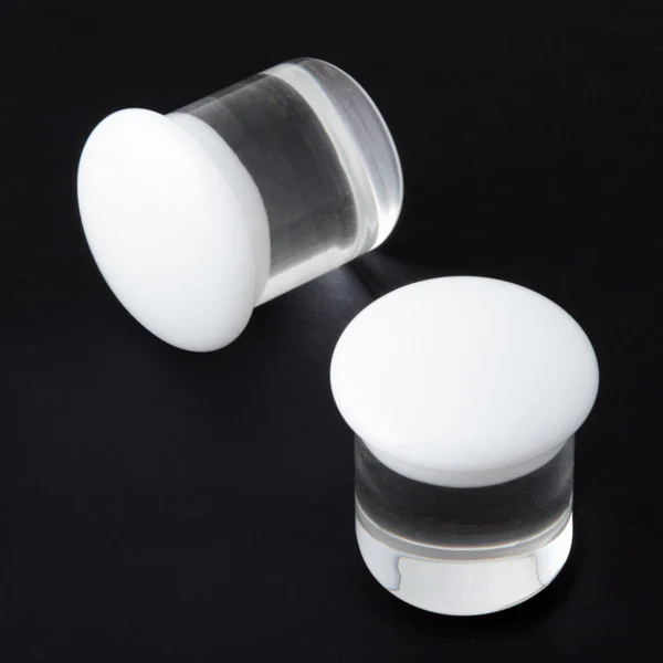 Gorilla Glass Color Front Plugs 10g (2.5mm) - Image 23