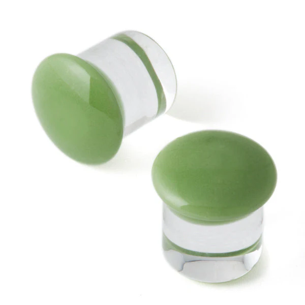 Gorilla Glass Color Front Plugs 1g (7mm) - Image 20