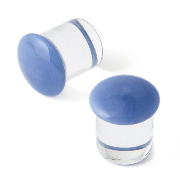 Gorilla Glass Color Front Plugs 1g (7mm) - Image 9
