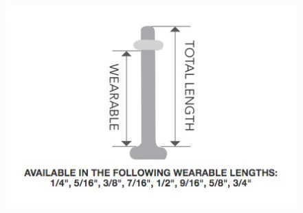 Gorilla Glass Labret Retainers 14g - Image 8
