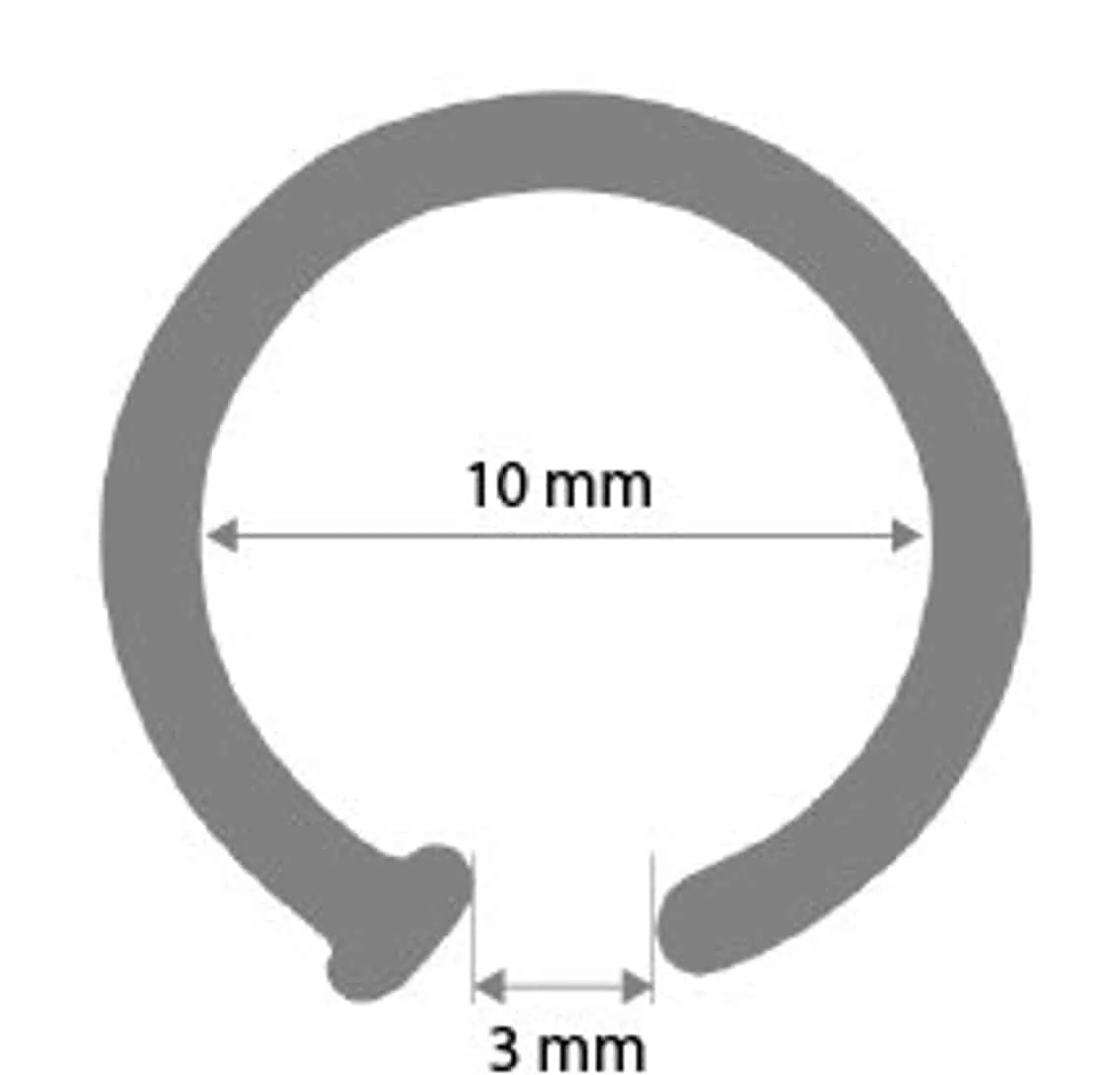 Gorilla Glass Nostril Ring Retainers - Image 4