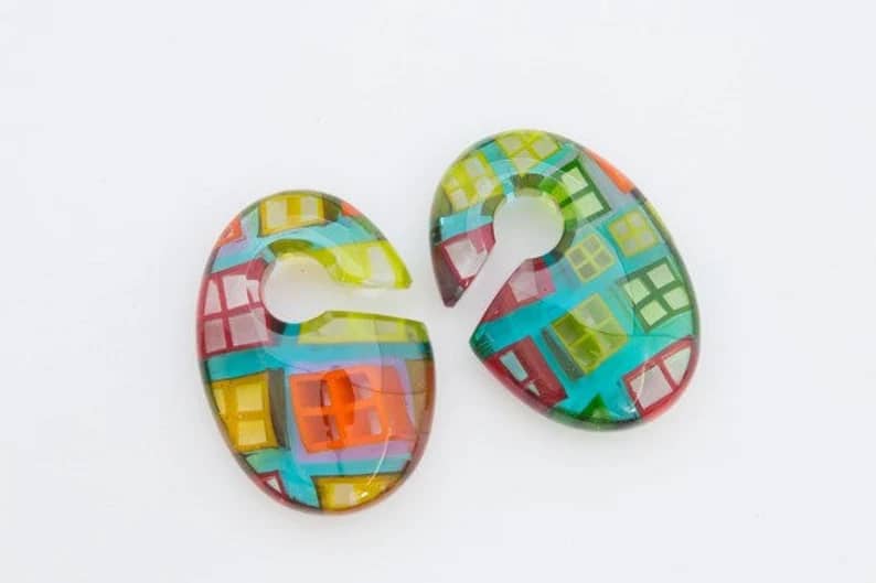 Gorilla Glass Playground Multi Color Ovoids - Image 2