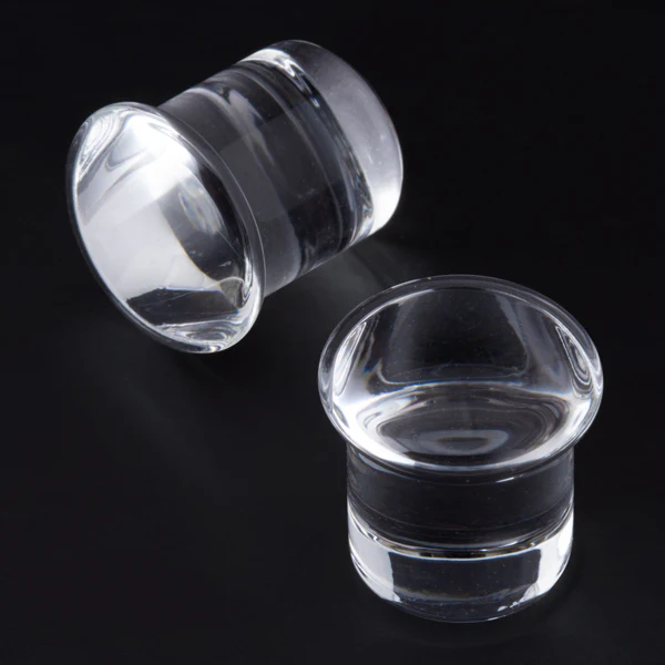 Gorilla Glass Simple Double Flared Plugs 0g + - Image 11