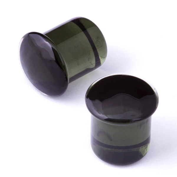 Gorilla Glass Simple Single Flare Plugs (Stretching Plugs) - Image 3