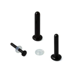 Gorilla Glass Tiny Flare Labret Retainers - Image 10