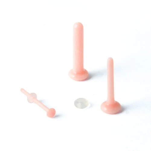 Gorilla Glass Tiny Flare Labret Retainers - Image 16