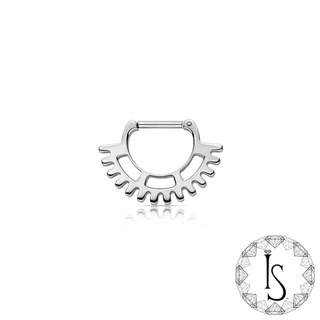 Industrial Strength - Titanium Septum Clicker #26