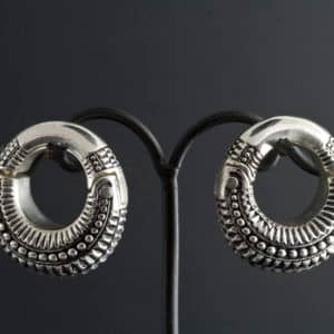 Intricate Brass Beaded Clickers by Peoples Jewelry - Image 6