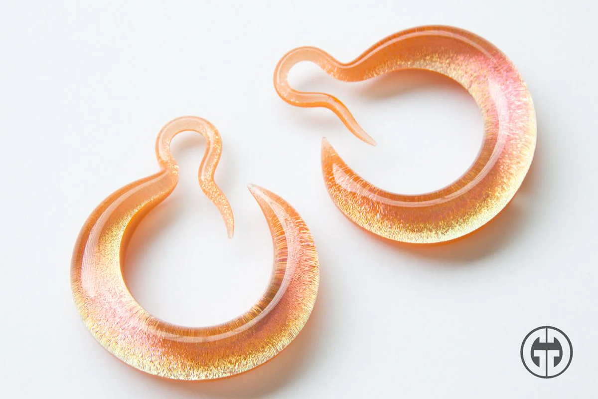 MAR Crescent Hoops by Gorilla Glass - Image 2