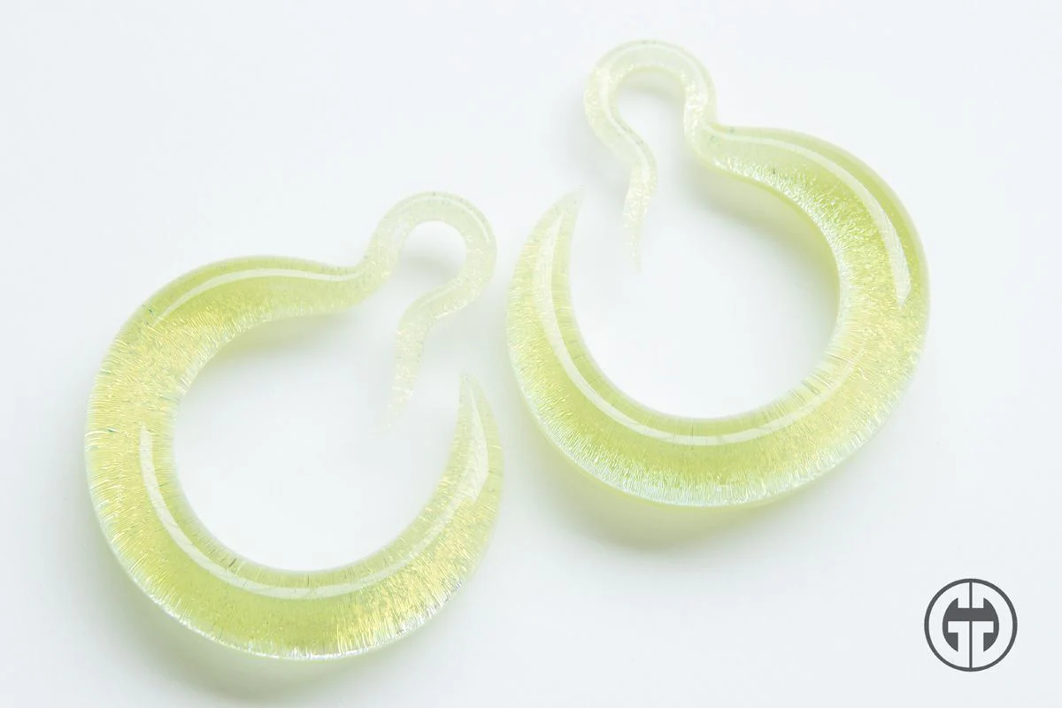 MAR Crescent Hoops by Gorilla Glass - Image 3