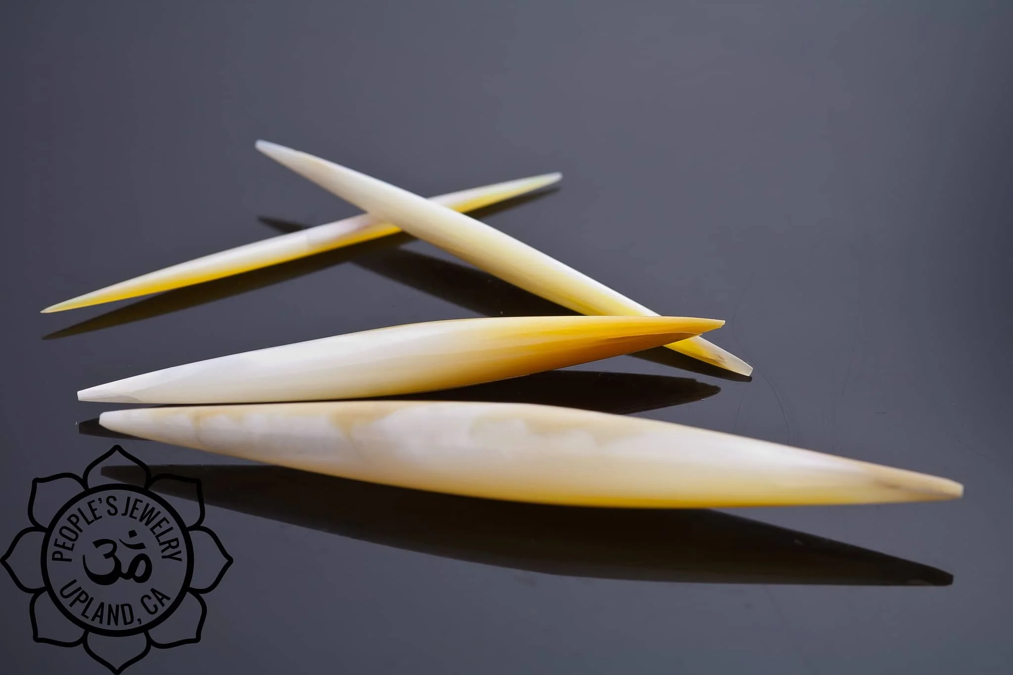 Mother of Pearl Spikes by Peoples Jewelry - Image 2